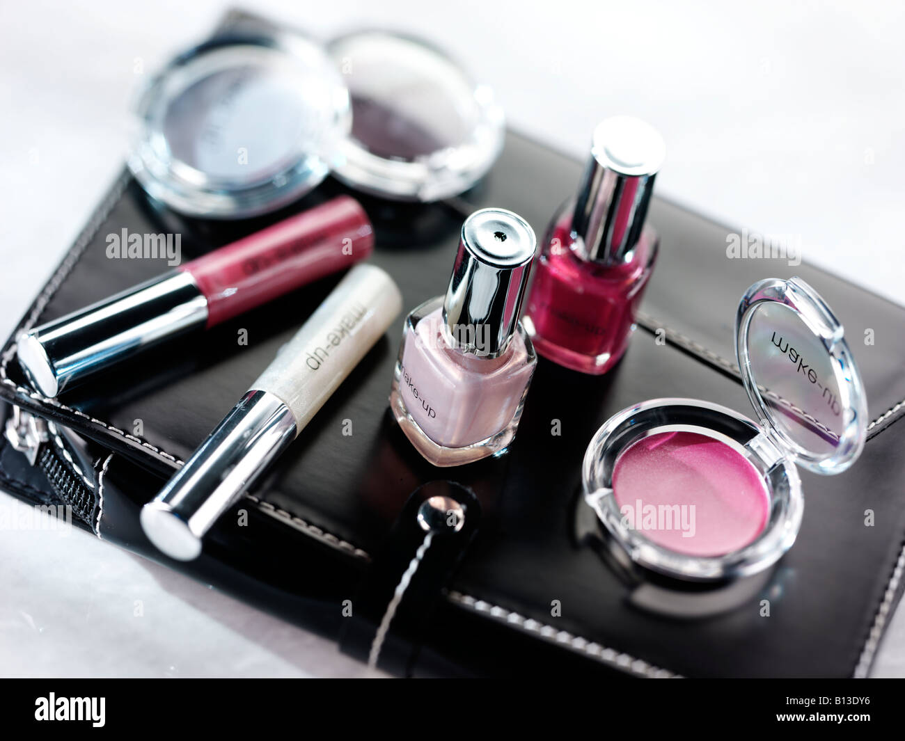 MAKE-UP AND COSMETICS Stock Photo