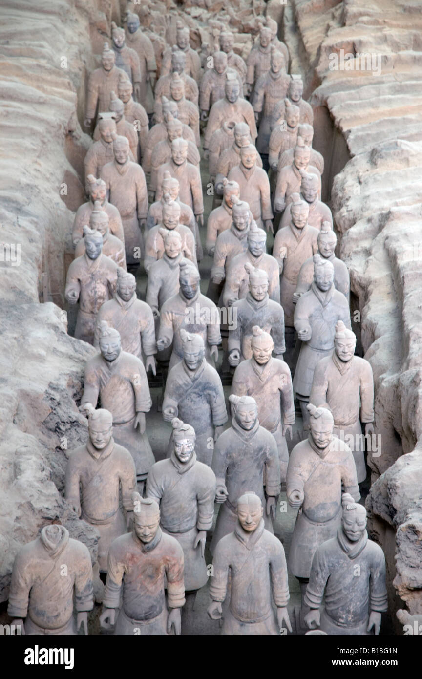 The Terracotta Warriors , Xian , China Stock Photo Alamy