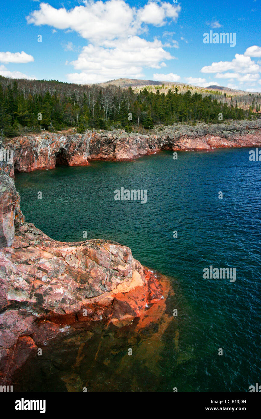 A View Of The North Shore Of Lake Superior In The Tettegouche