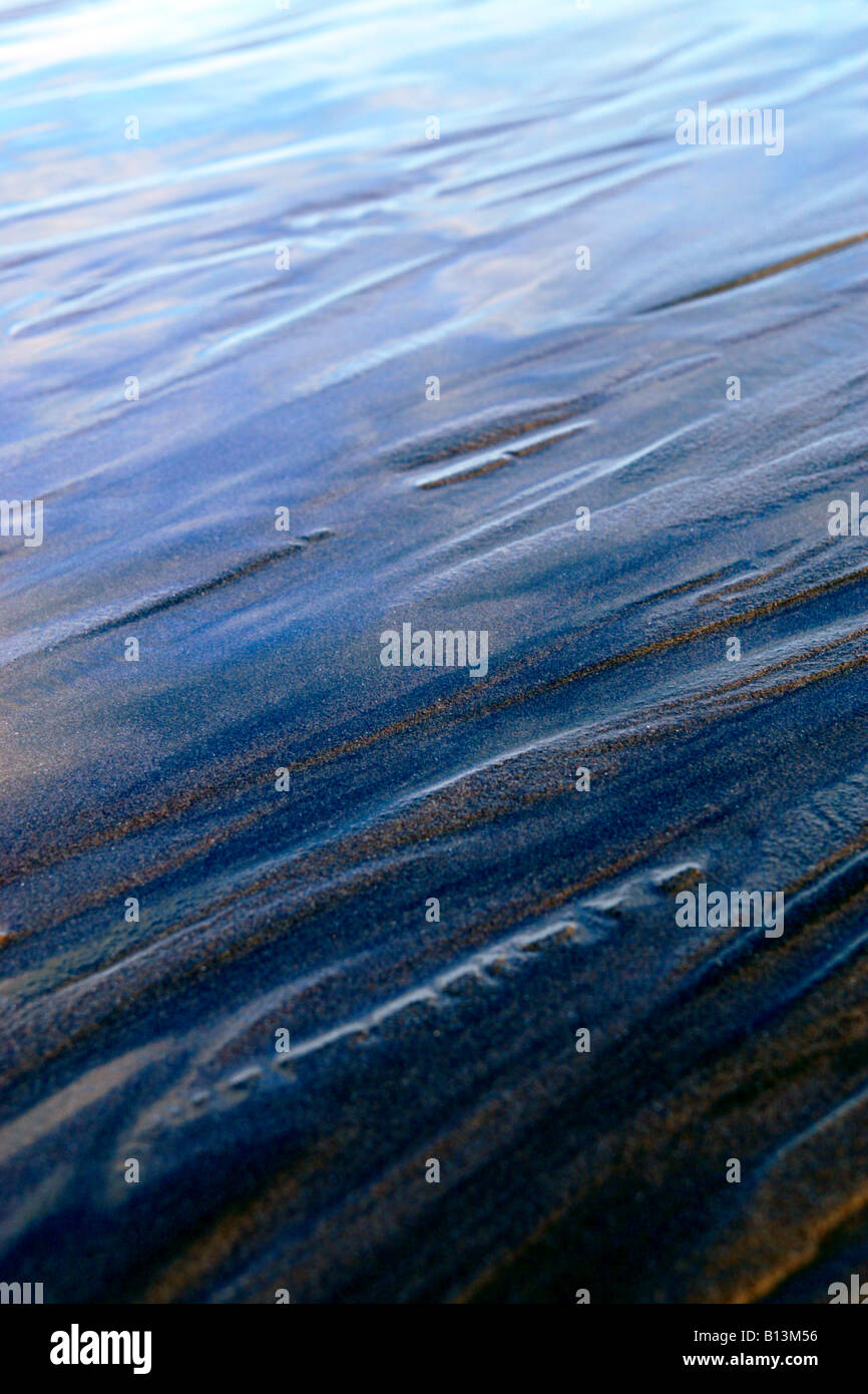 Water Patterns, Raglan, New Zealand Stock Photo Alamy