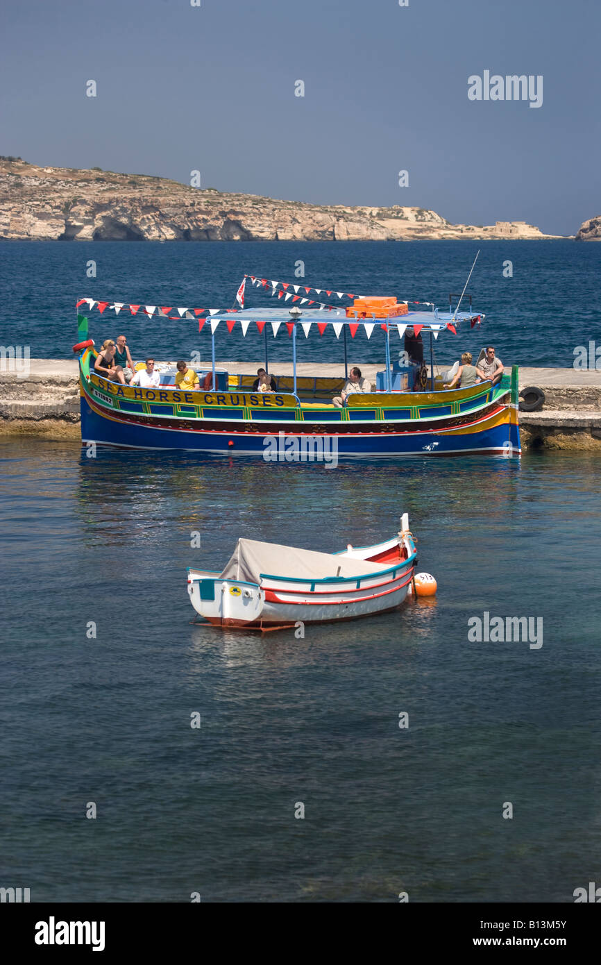 Sea Horse Cruises Bugibba Malta Stock Photo
