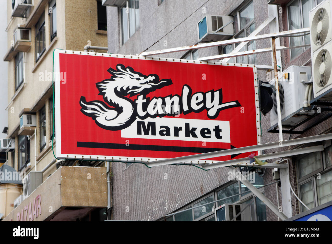Stanley Market Hong Kong Stock Photo Alamy