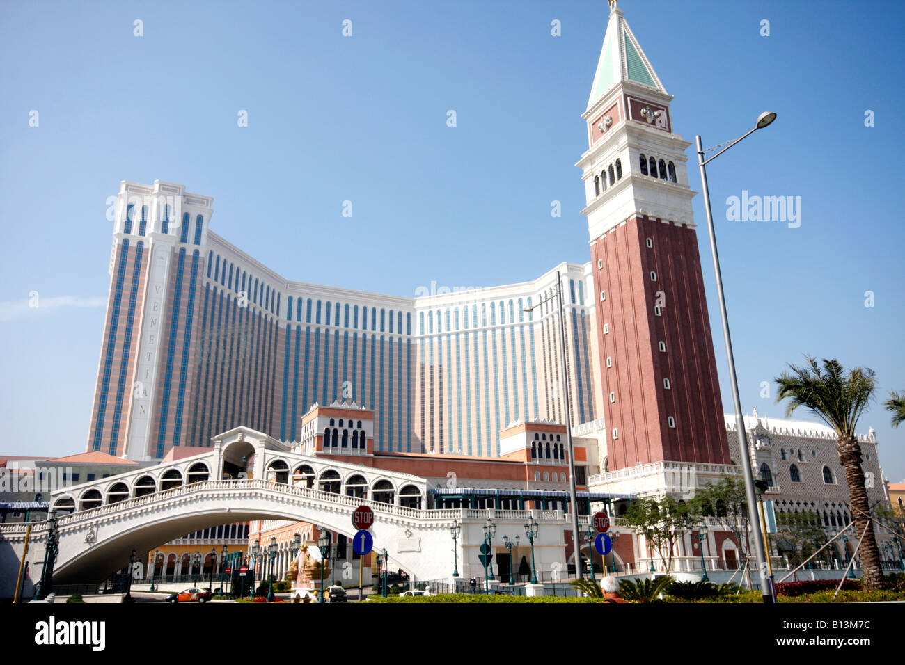 Venetian Hotel and Casino in Macau, South China Stock Photo