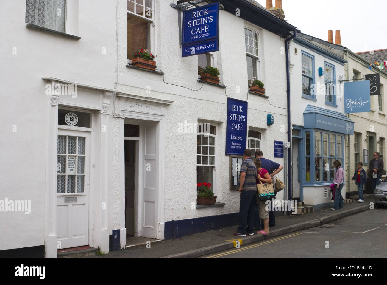 Rick Stein's Cafe Padstow Cornwall South West England United Kingdom Stock Photo