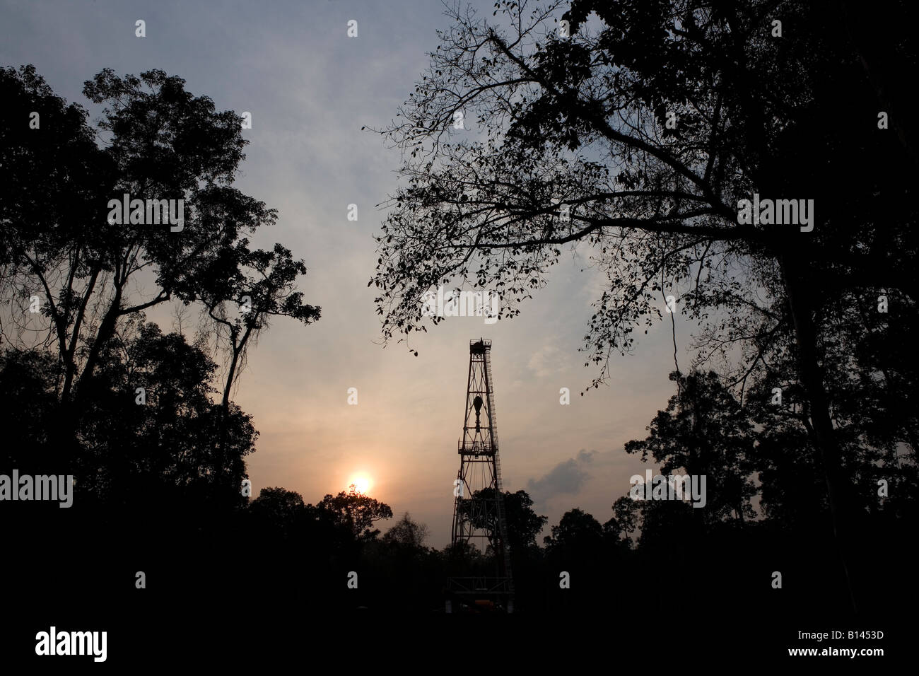 Gas rig assam hi-res stock photography and images - Alamy