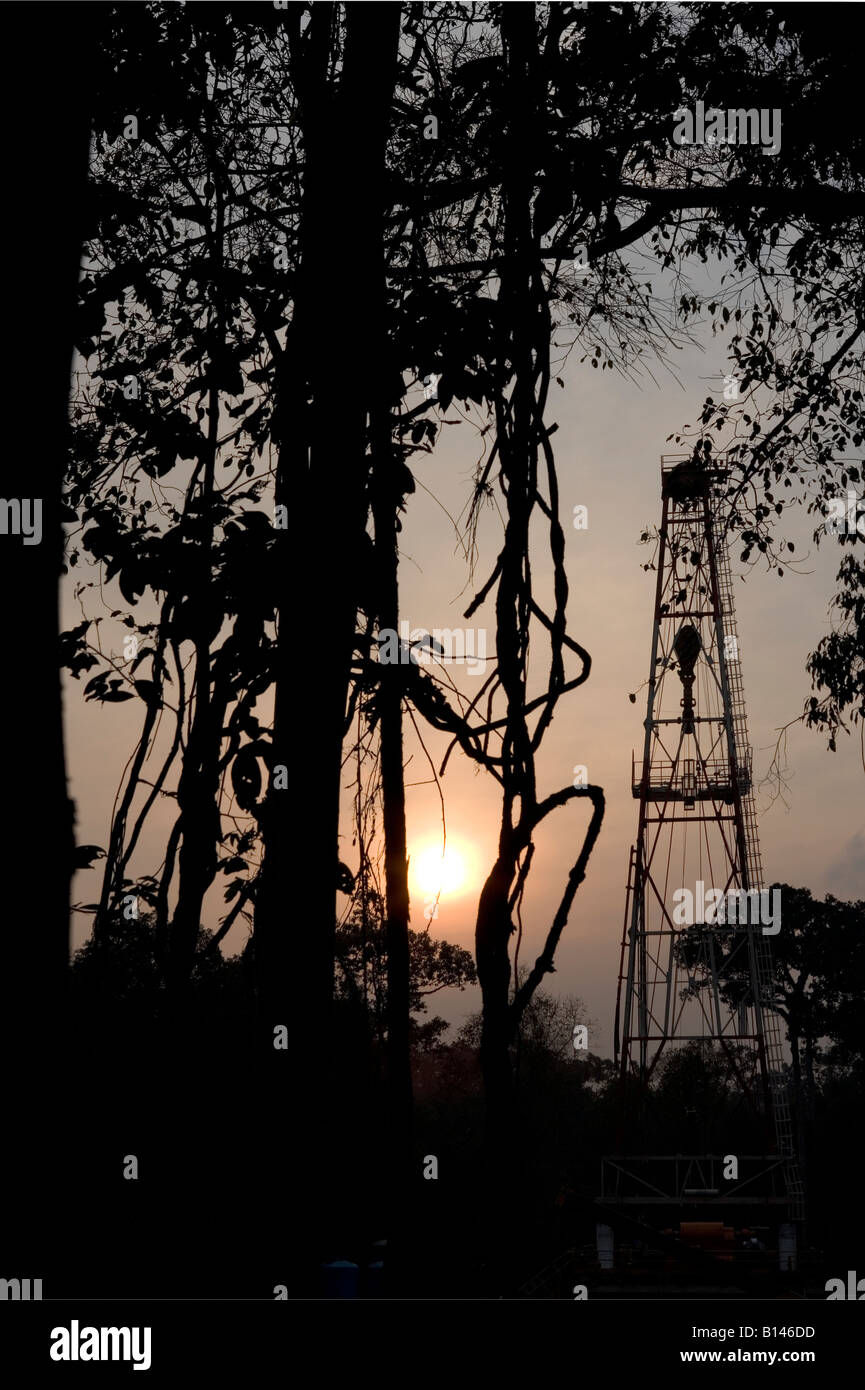Gas well assam hi-res stock photography and images - Alamy