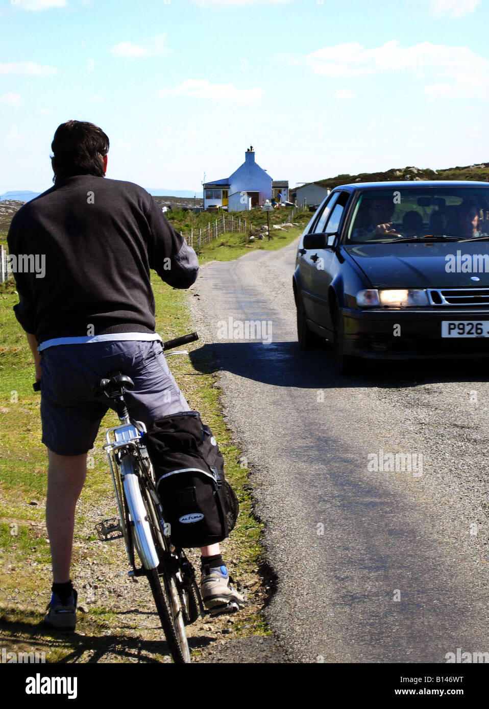 Single Lane Routed Track Single track roads hi-res stock photography and images - Alamy