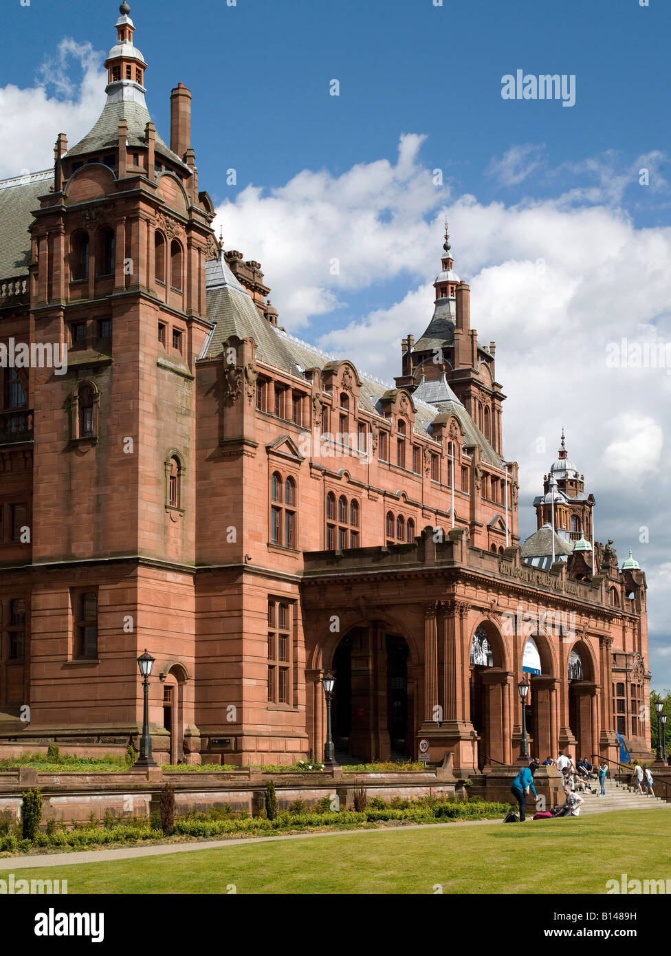 Kelvingrove Museum & Art Gallery, Glasgow, Scotland Stock Photo