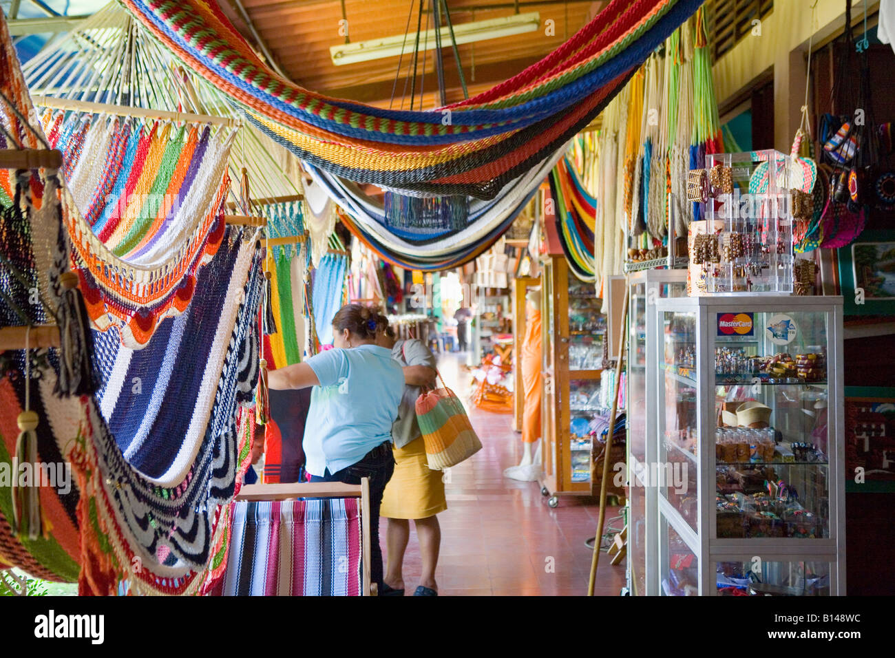 Mercado Viejo National Handicrafts Market Masaya Nicaragua Stock Photo Alamy