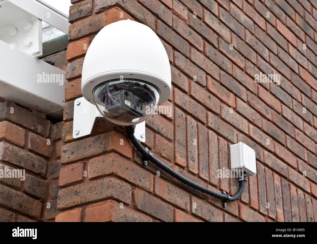 CCTV Security camera at a supermarket Stock Photo - Alamy
