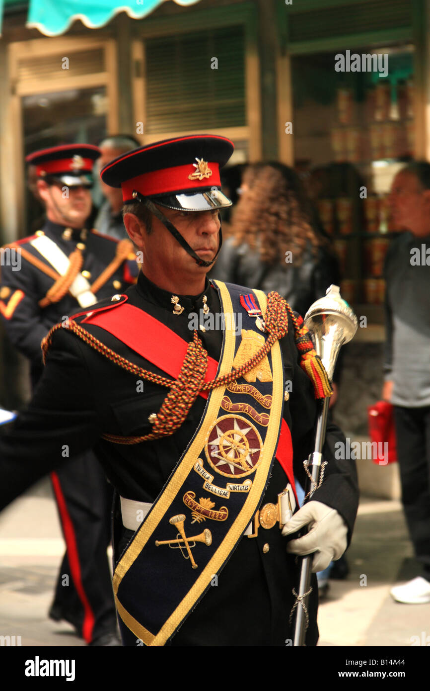 Armed Forces of Malta Marching Band Stock Photo Alamy