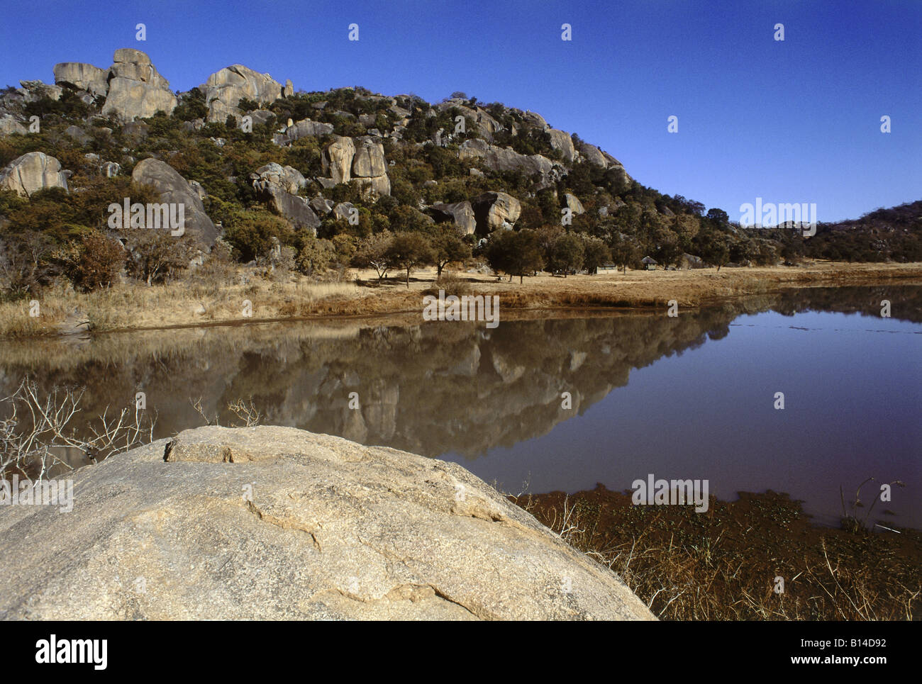 geography / travel, Zimbabwe, landscapes, Matobo National Park, granite