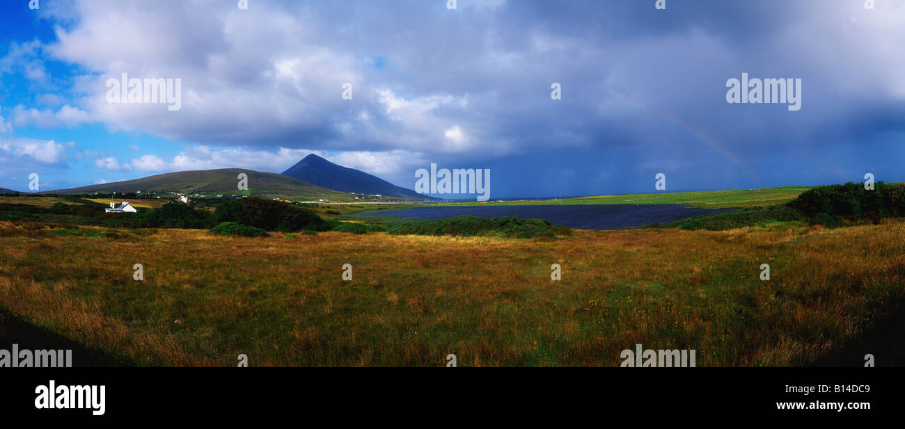 Slievemore mountains, Achill island, Co Mayo, Ireland Stock Photo Alamy