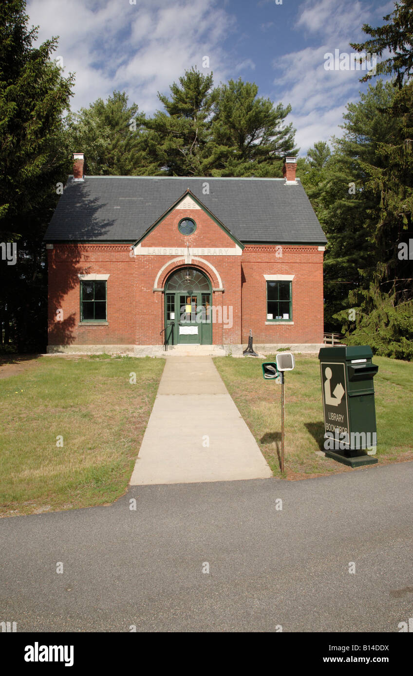 Langdon Library located in the historical district of Newington New