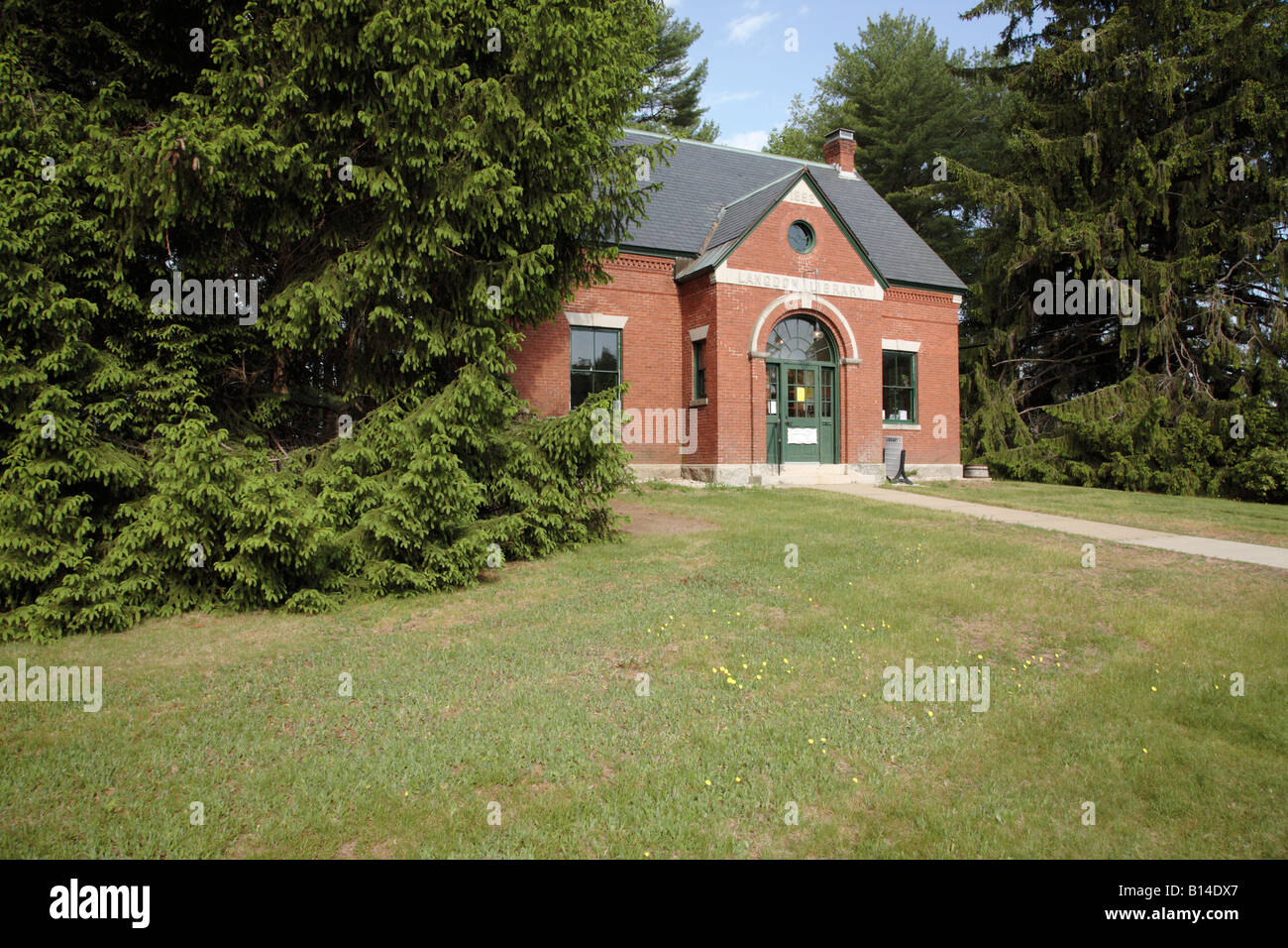 Langdon Library located in the historical district of Newington New