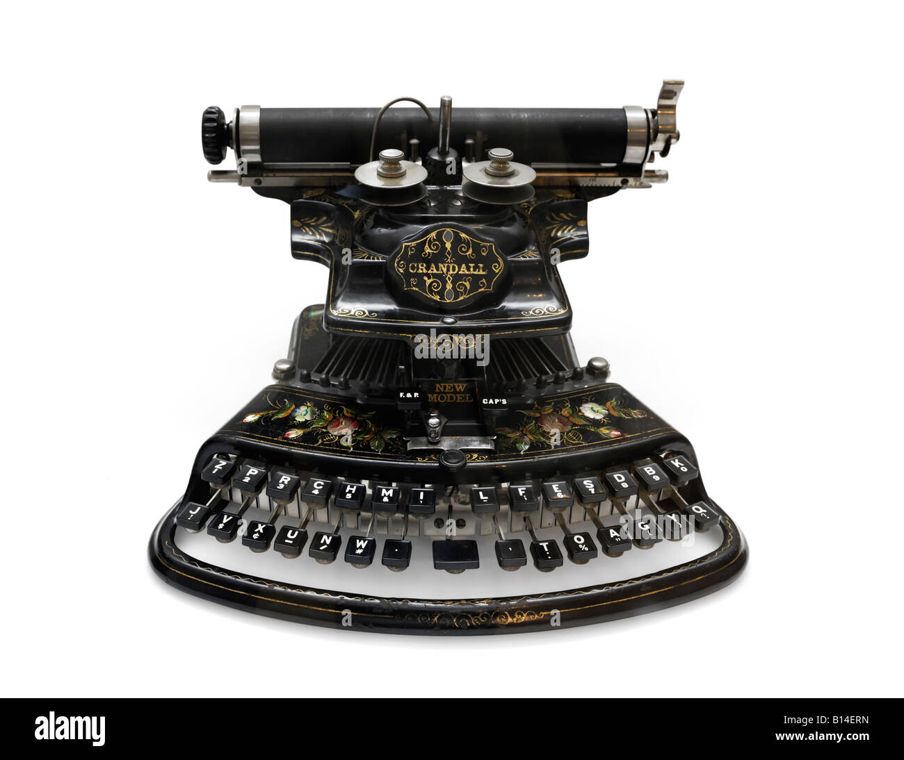 Antique typewriter Stock Photo