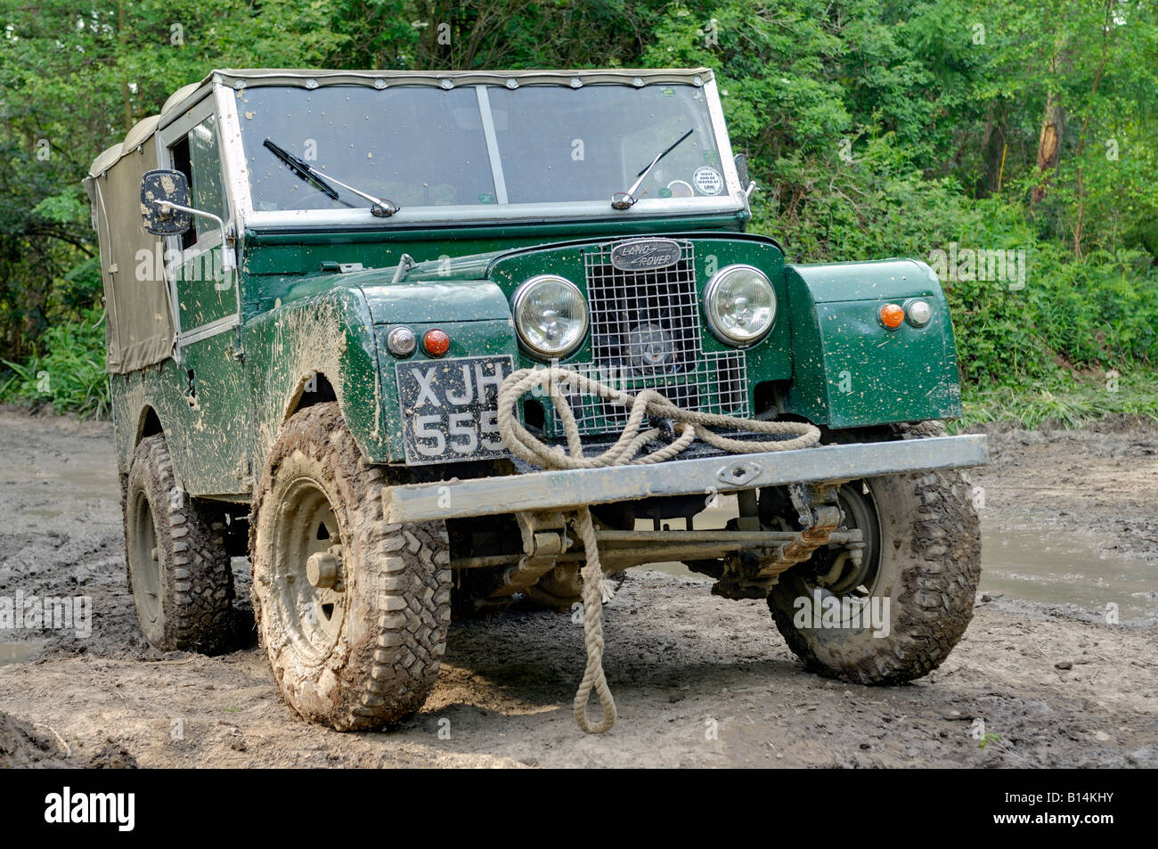 Land Rover Series 1 86inch at the ALRC National 2008. Stock Photo