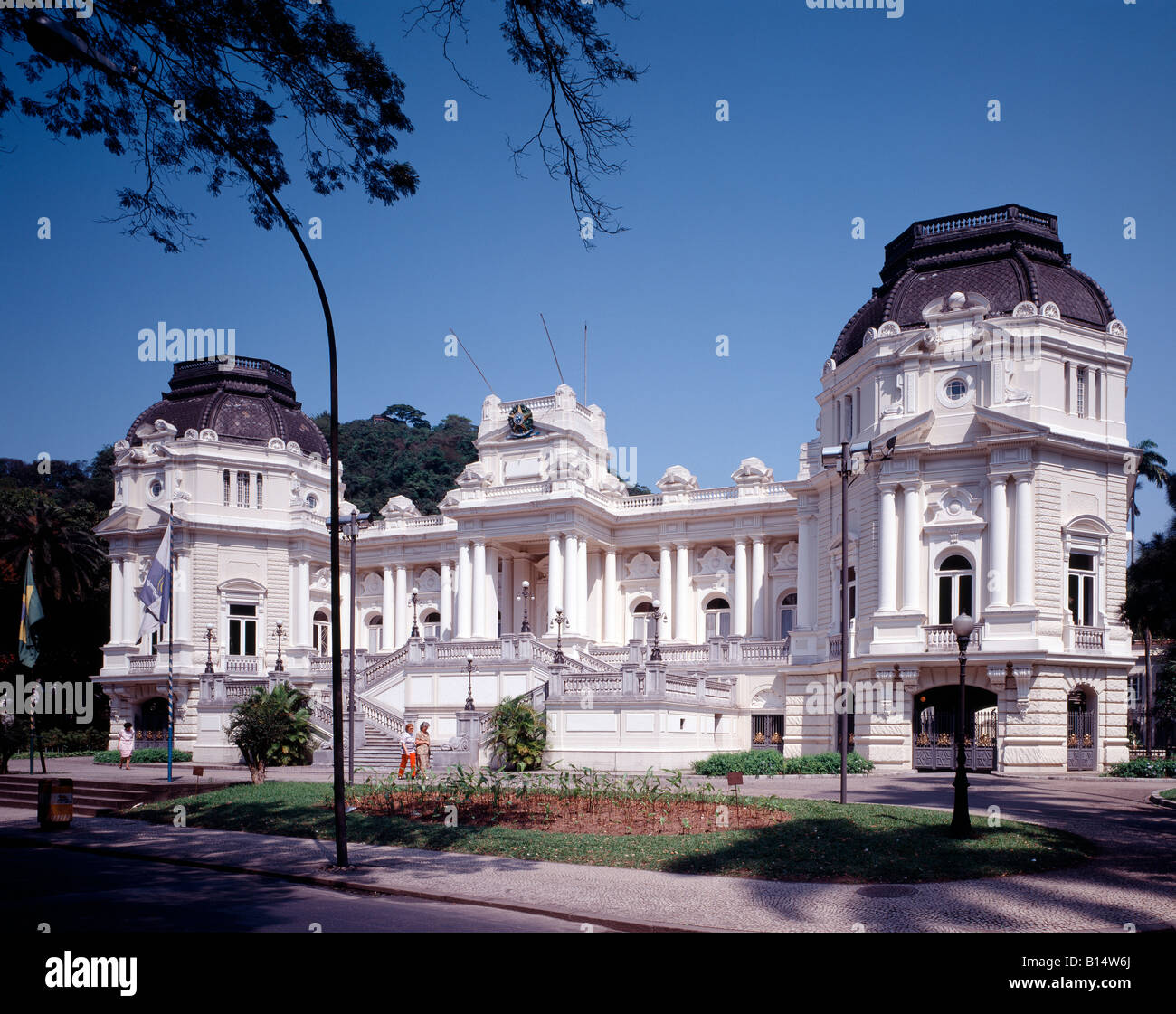 Rio de Janeiro, Palacio del Gobernador, Cuanabara, Gouverneurspalast Stock Photo
