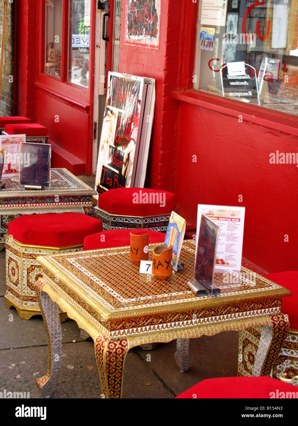 Indian Tea Rooms in Hampstead, London Stock Photo Alamy