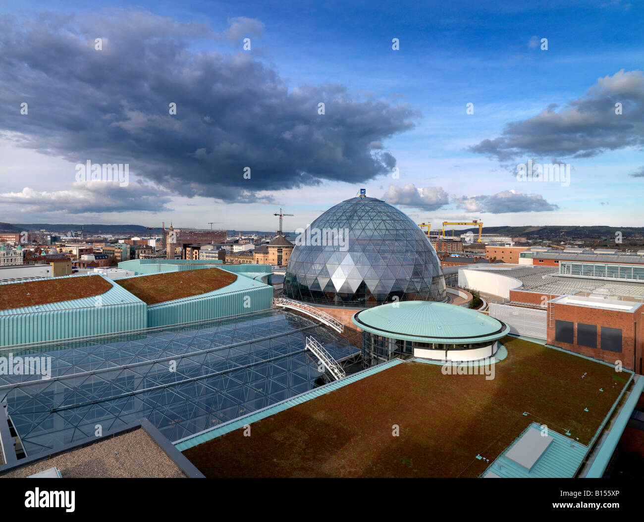Victoria Square Belfast Northern Ireland Stock Photo