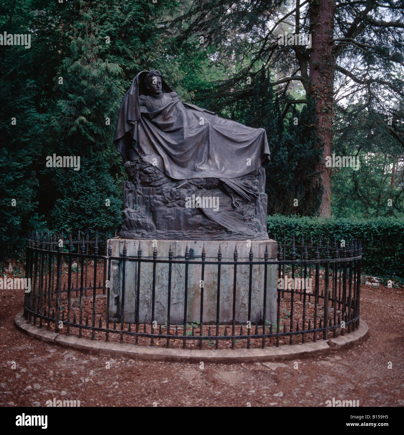 Fixin, parc Noisot, "Reveil de Napoleon", Rude, Totale Stock Photo Alamy