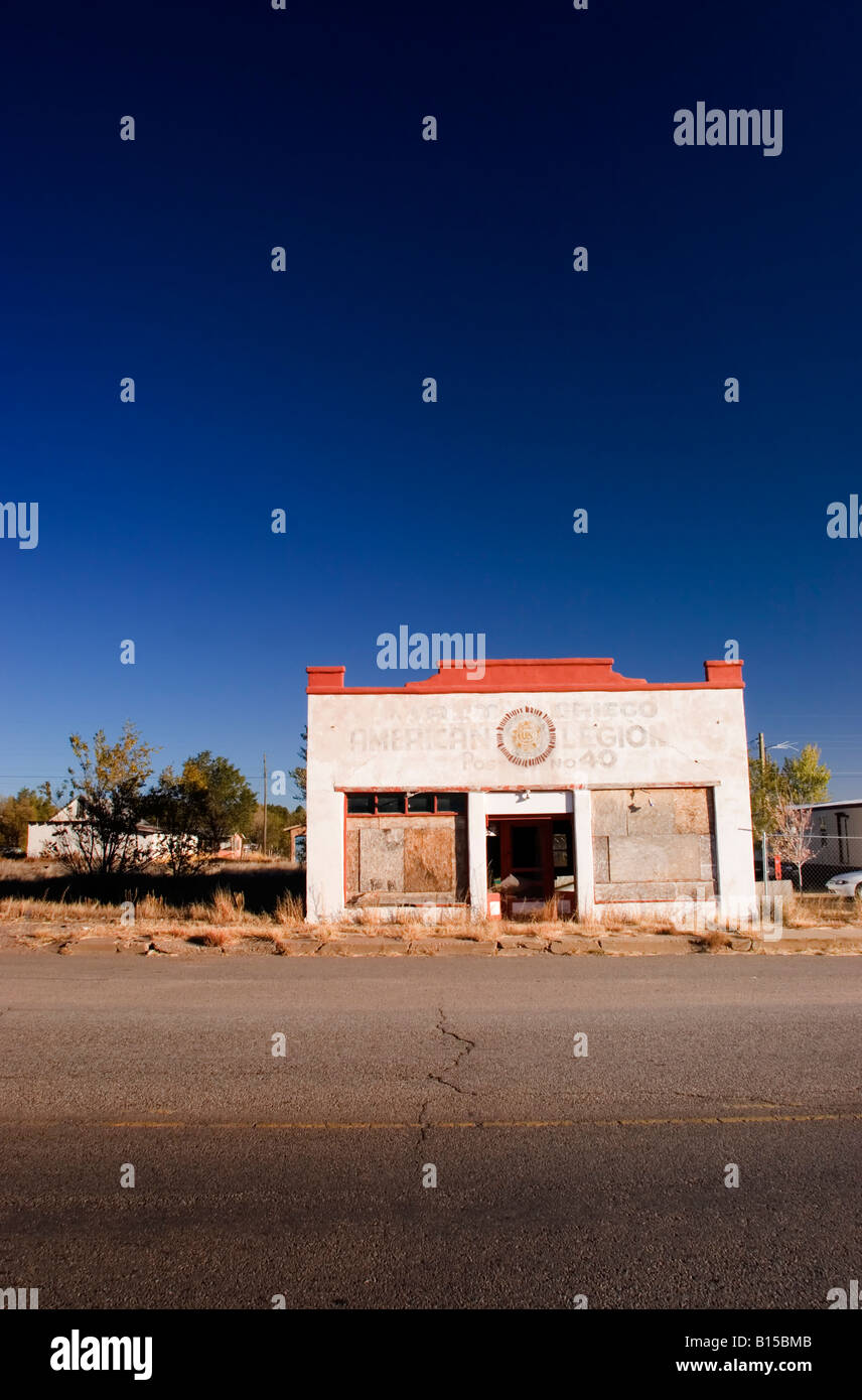 Vfw Building abandoned VFW building, New Mexico Stock Photo - Alamy