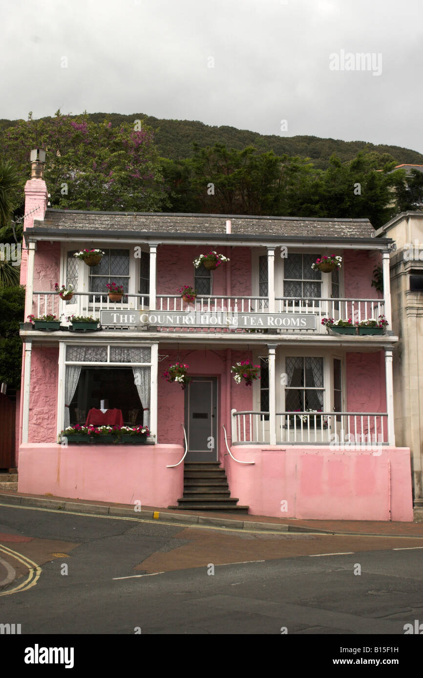 Tea Rooms at Ventnor, Isle Of Wight Stock Photo Alamy