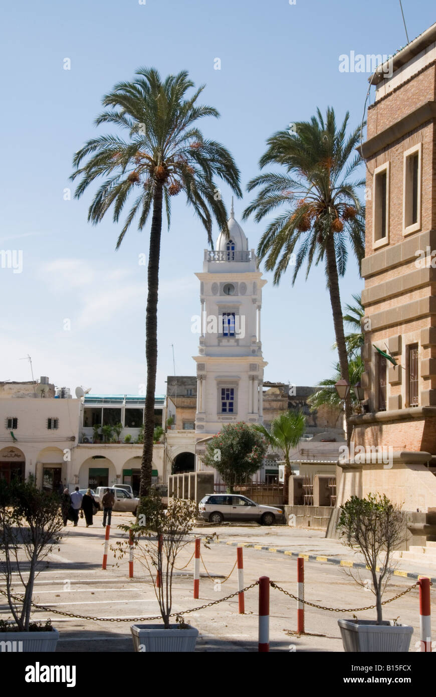 Ottoman Clock Tower, Tripoli medina, Libya Stock Photo Alamy