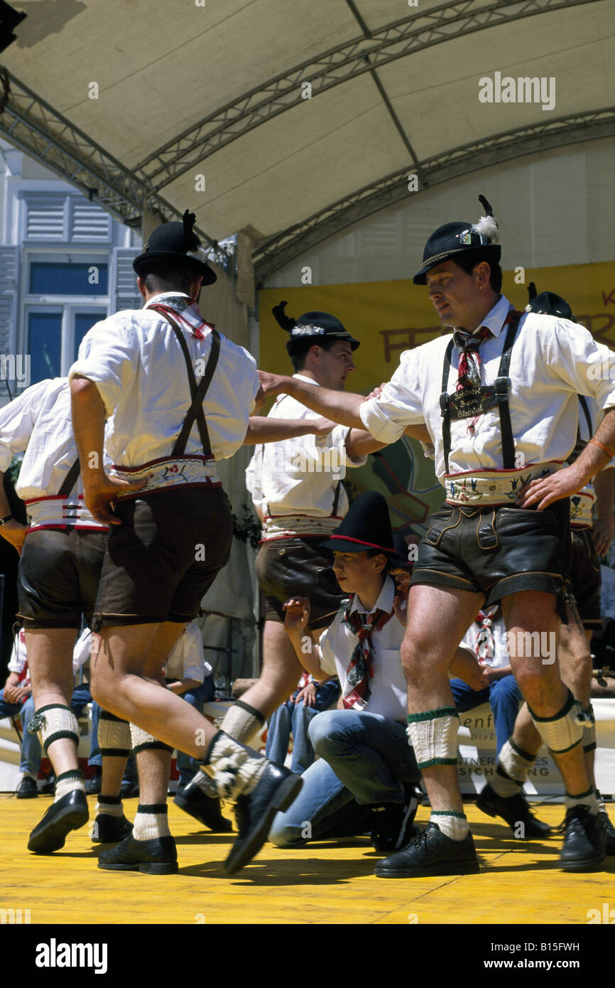 Fest der Täler, Traditional dance in Klagenfurt, Carinthia, Austria