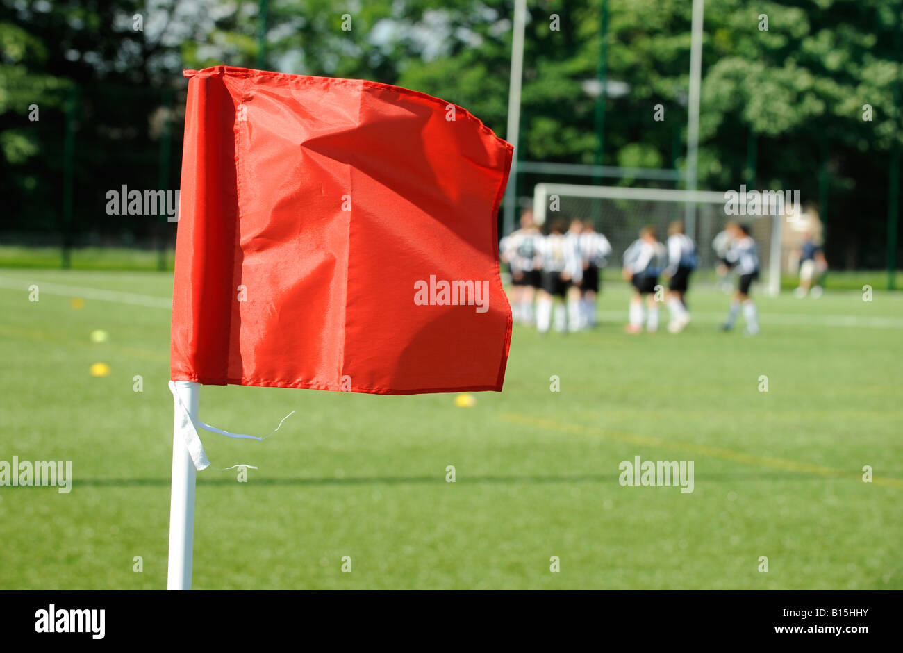 Generic football corner flag hires stock photography and images Alamy
