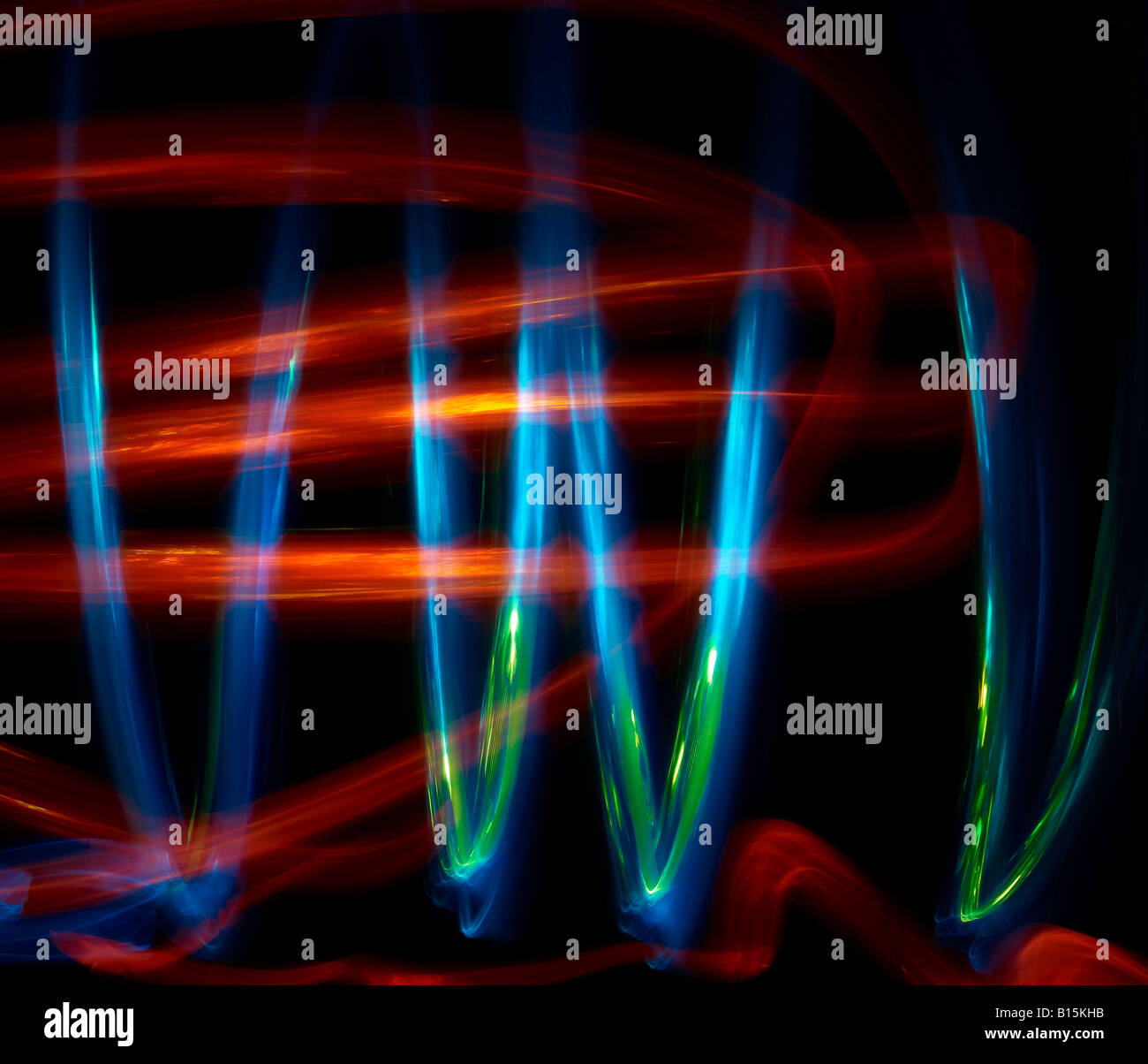 Light streaks against a black background Stock Photo - Alamy