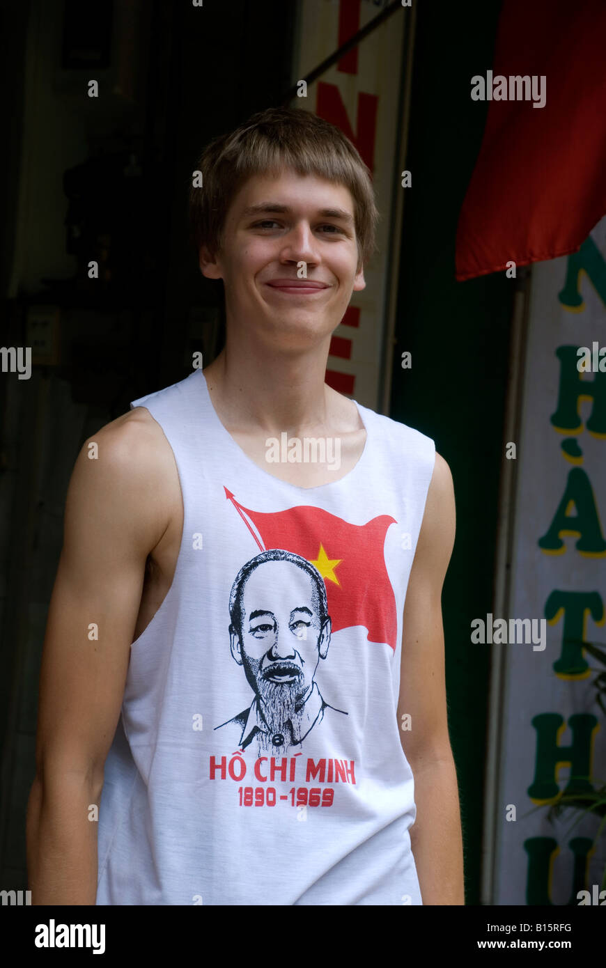 vietnam ho chi minh city bui vien street scene Stock Photo - Alamy