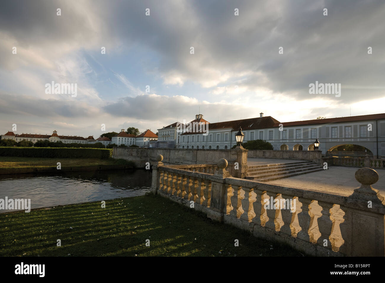 Germany, Bavaria, Nymphenburg Castle in Munich Stock Photo