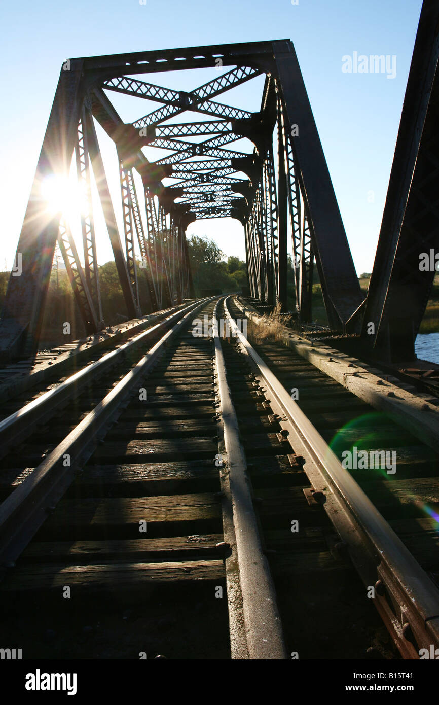 Old trestle hi-res stock photography and images - Alamy