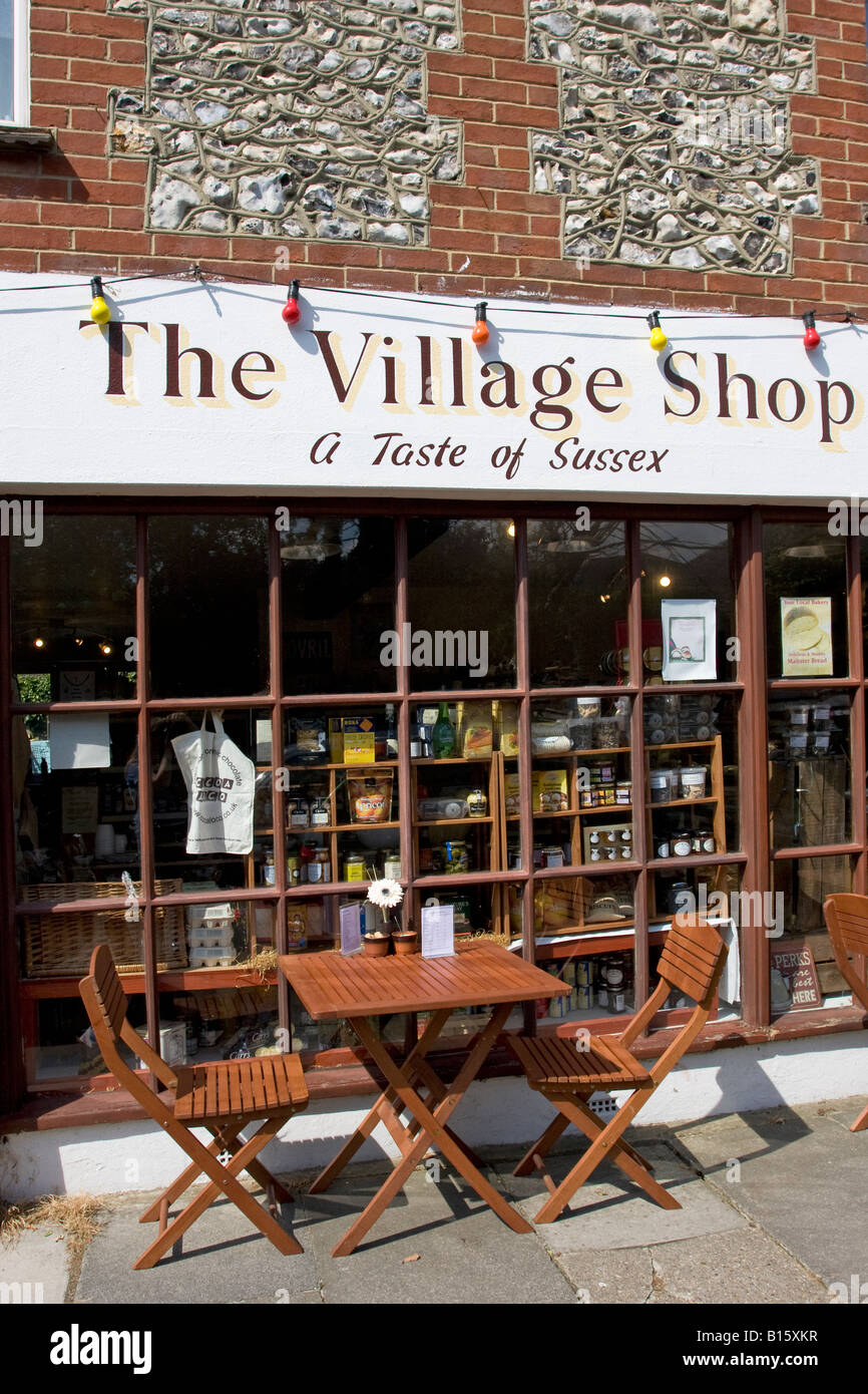 The Village Shop. Findon, West Sussex, England, UK Stock Photo