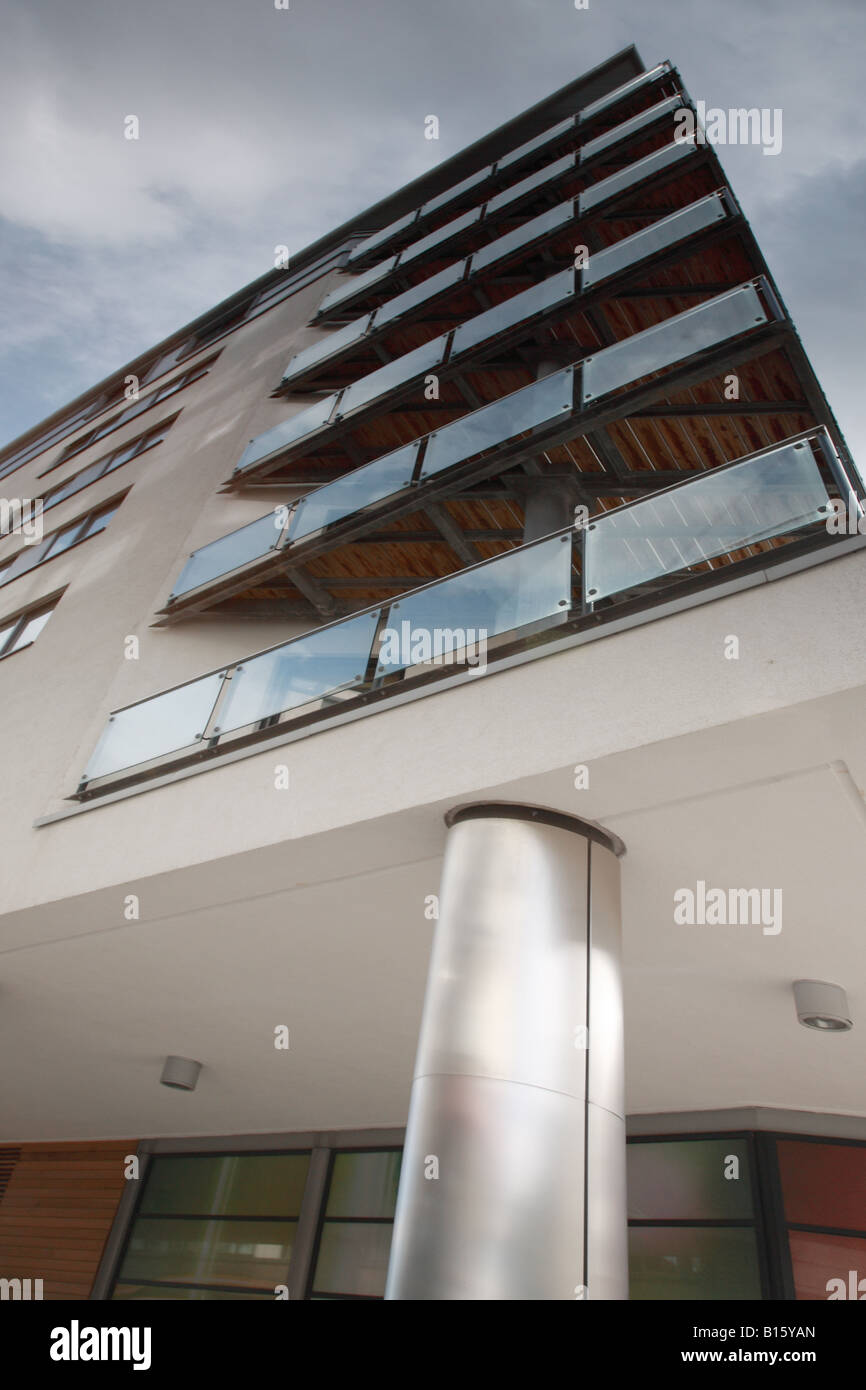 Modern apartments in Leeds West Yorkshire Stock Photo Alamy