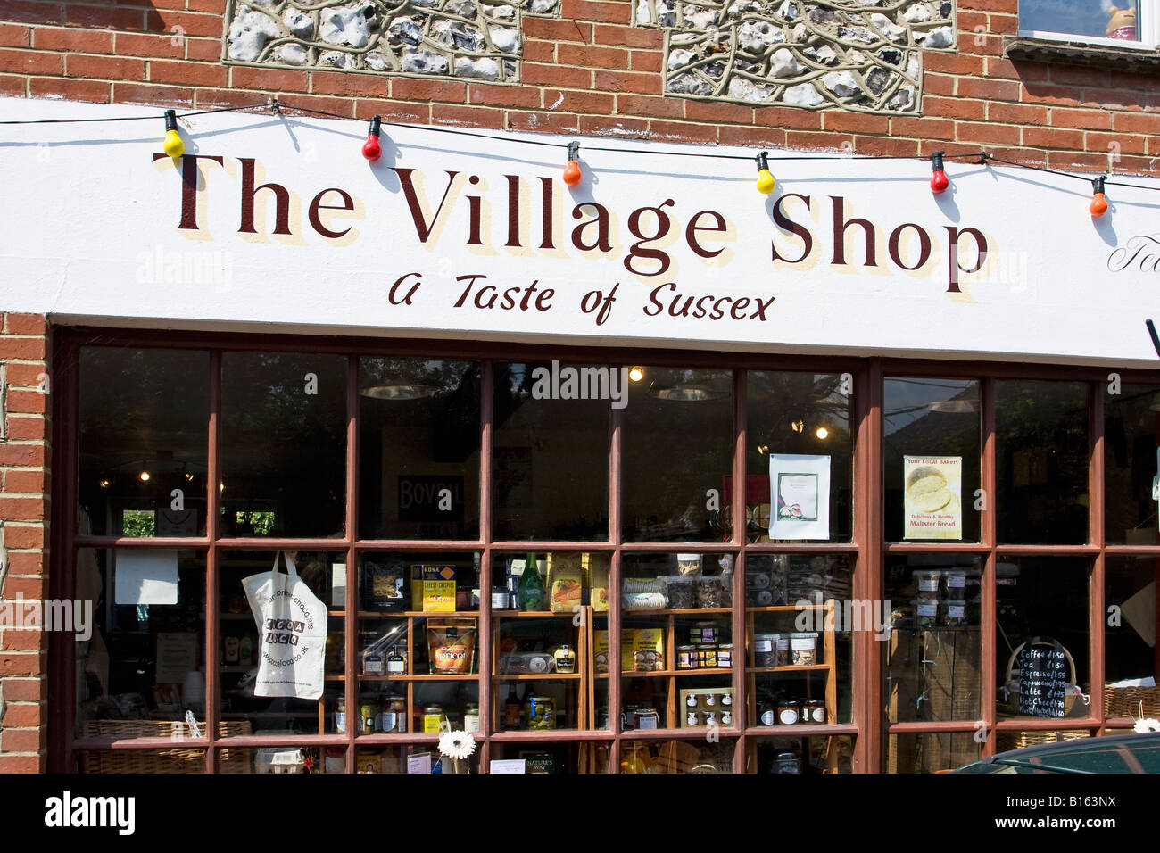 The Village Shop. Findon, West Sussex, England, UK Stock Photo