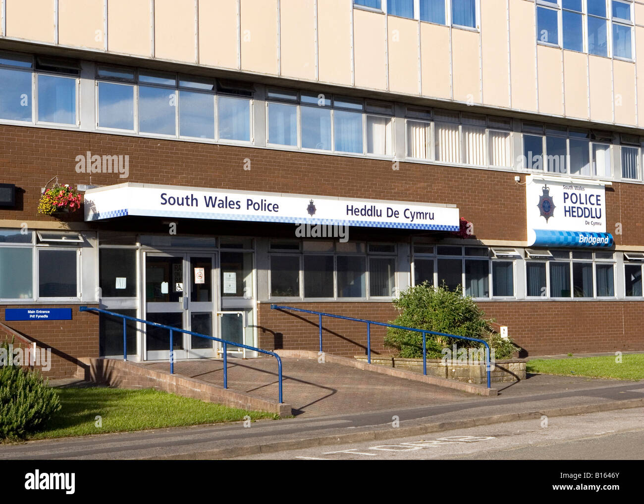 South Wales Police office