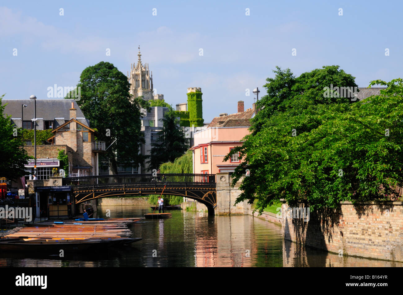 Magdalene Bridge Cambridge England UK Stock Photo