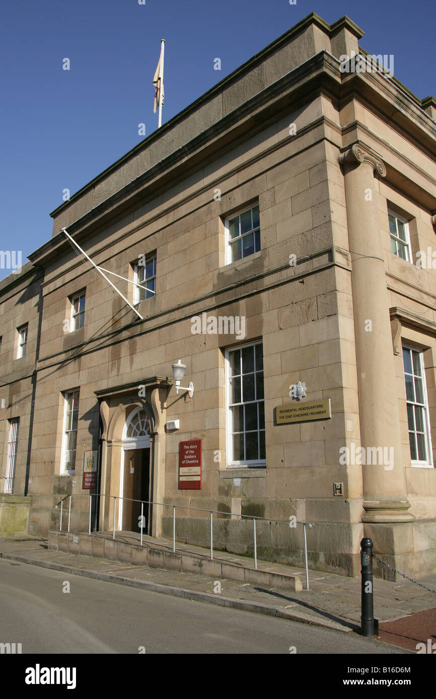 City of Chester, England. Cheshire Military Museum located in the