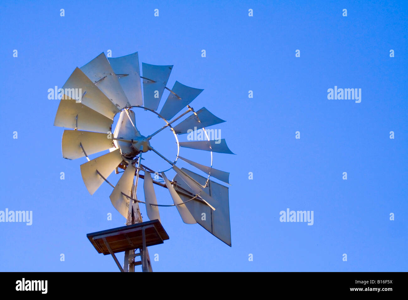 Farm wind mill Stock Photo Alamy