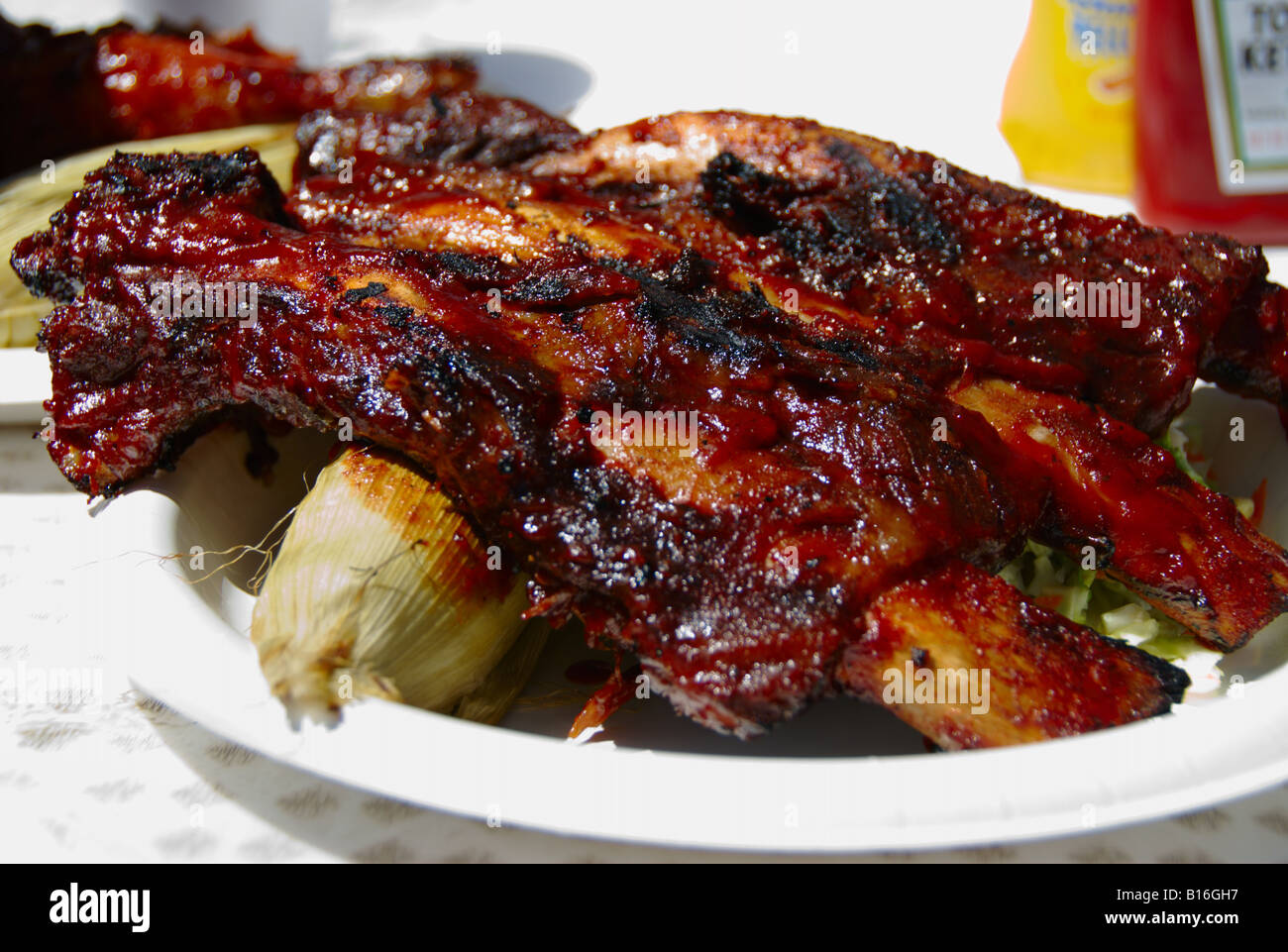 Bar b que ribs hi-res stock photography and images - Alamy