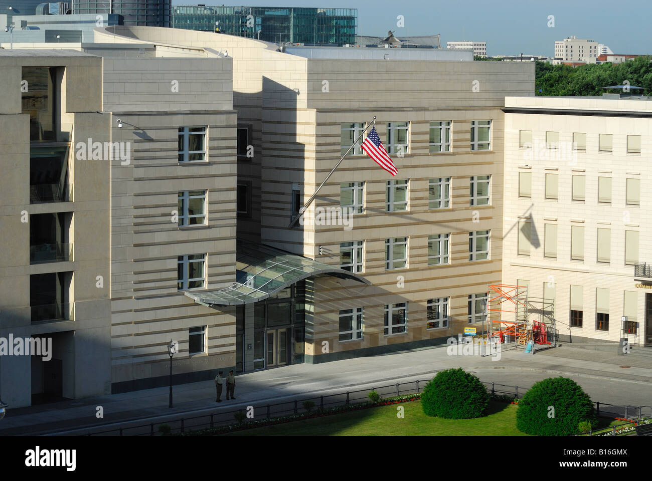 American Embassy in Berlin, Germany Stock Photo Alamy