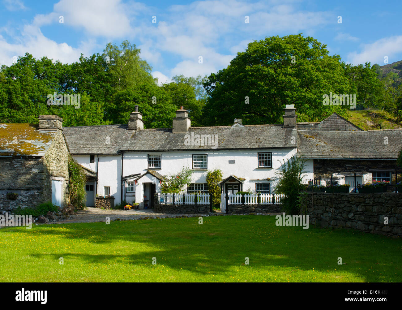 Cottages at High Yewdale, near Coniston, Lake District National Park