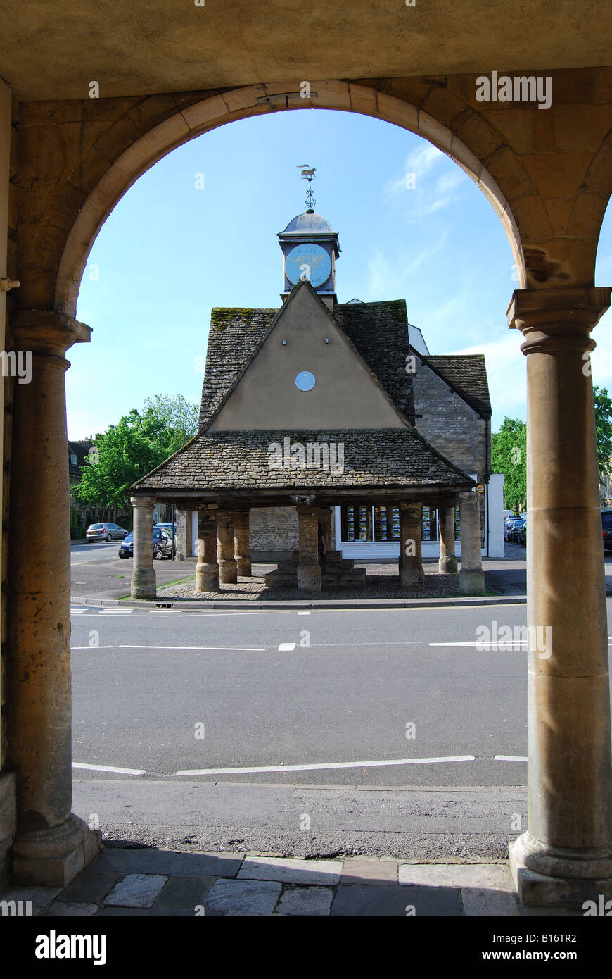 Medieval Buttercross, Market Square, Witney, Oxfordshire, England
