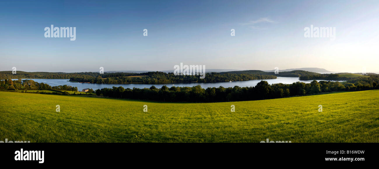 Lower Lough Erne, Fermanagh, Northern Ireland Stock Photo