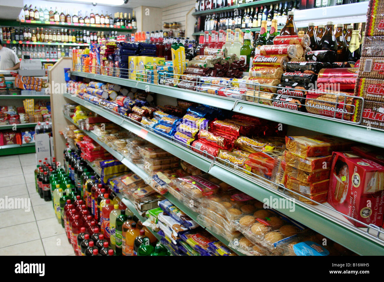 Local Store Goods Produce at local store Stock Photo - Alamy