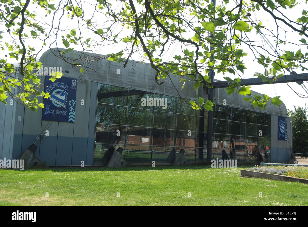 Exterior of Oxford Ice Rink, Oxpens Road, Oxford, England, UK Stock