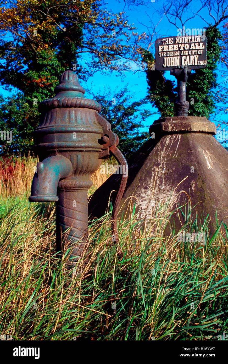 John Cary water pump, Toomebridge, Co Antrim, Ireland Stock Photo Alamy