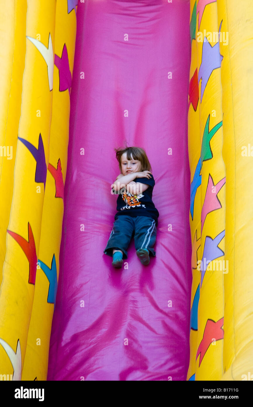 Inflatable slide hi-res stock photography and images - Alamy